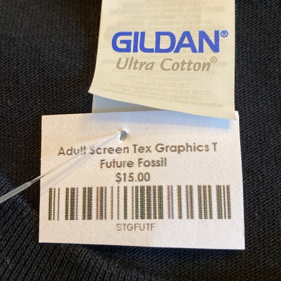 Men’s t-shirt sz 2XL Black “Future Fossil Older Than Dirt” Waco Mammoth Museum - Picture 5 of 5